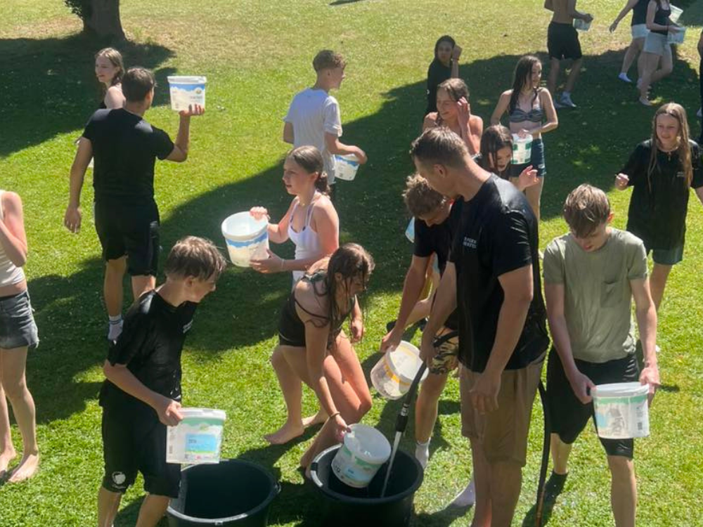 Vandkamp til Svendborg Efterskole sommercamp